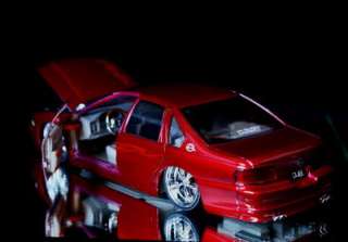 1996 Chevrolet Impala SS DUB CITY 1:24 M. Red wFlame  