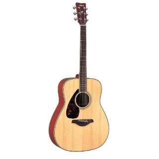 Yamaha FG720SL Left Handed Acoustic Guitar, Natural
