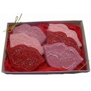  Hand Decorated Lip Cookies Gift Box: Kitchen & Dining