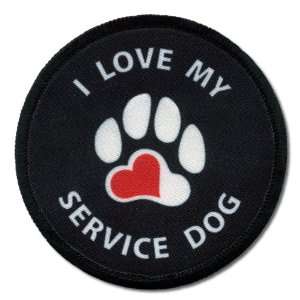   MY SERVICE DOG Medical Alert 2.5 inch Sew on Patch 