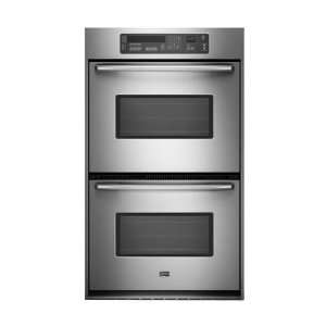   30 Double Electric Wall Oven   Stainless Steel: Kitchen & Dining