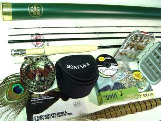 WINSTON 2011 GVX 486 8 6 #4 FLY ROD REEL OUTFIT $920!  