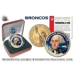   Denver Broncos NFL US Mint Presidential Dollar Coin: Everything Else