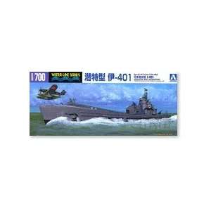   700 Japanese Submarine I401 Waterline (Plastic Models) Toys & Games