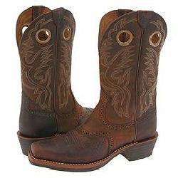 Ariat Heritage Roughstock Brown Oiled Rowdy Boots  