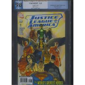  Justice League of America #12 Variant PGX Graded 9.8 DC 