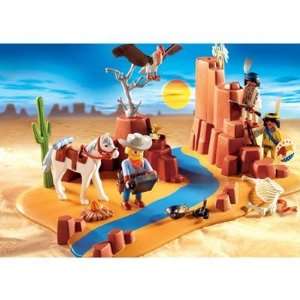  Playmobil Western Super Set: Toys & Games