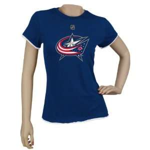  Nash Womens Navy Her Replica Columbus Blue Jackets Name and Number 