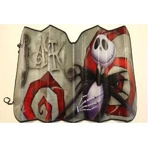   Nightmare Before Christmas Car Front Window Sun Shade: Everything Else