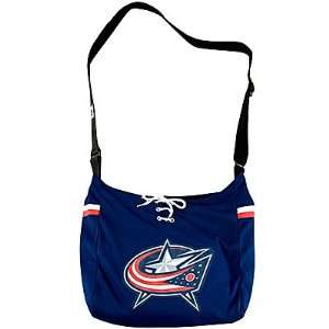 Columbus Blue Jackets NHL MVP Jersey Tote Bag Purse:  