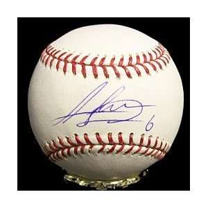  Jose Guillen Autographed Baseball   Autographed Baseballs 