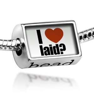  Beads I Love IAID   Pandora Charm & Bracelet Compatible 