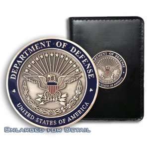   Credential Case   Standard Department of Defence Seal 