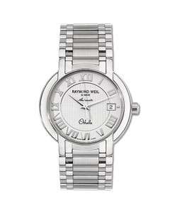 Raymond Weil Othello Mens Silver Dial Steel Watch  Overstock