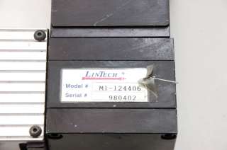 Lintech M1 124400 Belt Driven Linear Rail Actuator w/ PX34 Bayside 