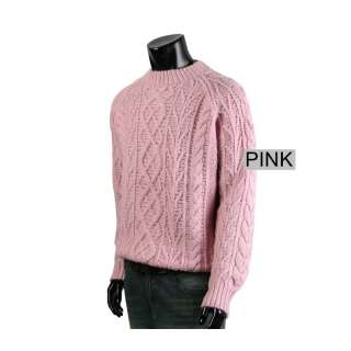 NEW MEN CABLE KNIT WOOL VARIOUS SWEATER FISHERMAN 123CZ  