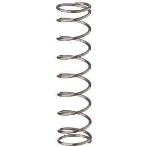 Spring, 302 Stainless Steel, Inch, 0.3 OD, 0.026 Wire Size, 0 