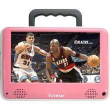 iView 7 Digital LCD TV AC DC Pink   