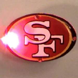  San Francisco 49ers Flashing Pin: Sports & Outdoors