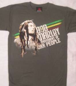 Bob Marley Movement of Jah People t shirt new Small 2X  