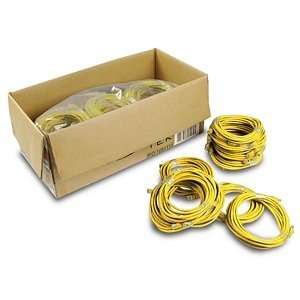  Ziotek It Pro Pack CAT5e Patch Cable 7ft Yellow 50 packs 