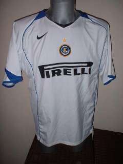 Inter Milan 10 Adriano Nike Adult XL Football Soccer Shirt Jersey 