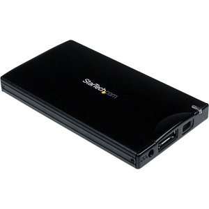 : New   StarTech 2.5in Black eSATA USB External Hard Drive Enclosure 