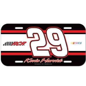 29 Kevin Harvick 2011 Bud License Plate W/Number  Sports 