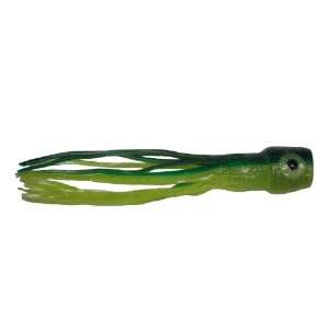  Saltwater Fishing Lure Soft Head Green and Yellow FREE 