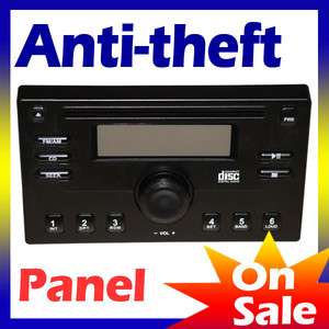 Detachable Anti Theft Security Dummy Face Panel for Double Din 7 Car 