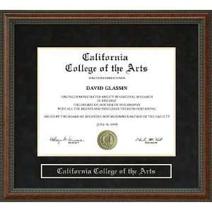 California College of the Arts (CCA) Diploma Frame: Sports 