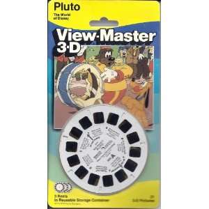  Disneys Pluto 3d View Master 3 Reel Set: Toys & Games