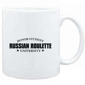 Mug White  Honor Student Russian Roulette University  Sports  