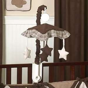    JOJO Designs Chocolate Brown Teddy Bear Musical Crib Mobile: Baby