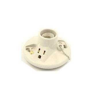 Leviton 1406 660 Watt, 125 Volt, Two Outlet With Pull Chain Socket 