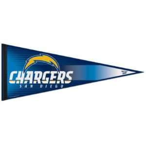  SAN DIEGO CHARGERS OFFICIAL LOGO 30 FELT PENNANT: Sports 