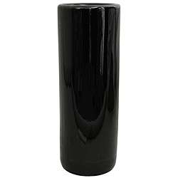 Porcelain 24 inch Solid Black Umbrella Stand (China)  