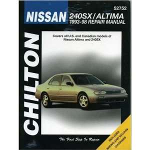 Nissan: 240SX / Altima 1993 98 (Chiltons Total Car Care Repair Manual 
