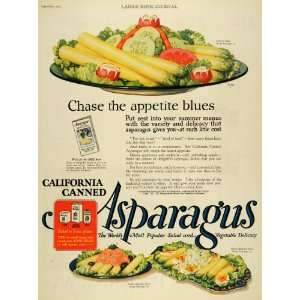   Dishes Health Food Salad Vegetables Appetite   Original Print Ad Home