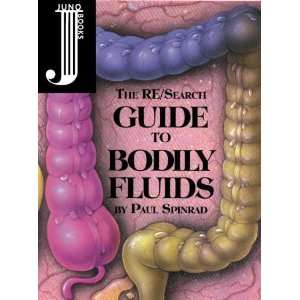  The Re/Search Guide to Bodily Fluids [Paperback]: Paul 