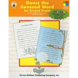  Guess The Covered Word For Second Grade [Paperback] Joyce 