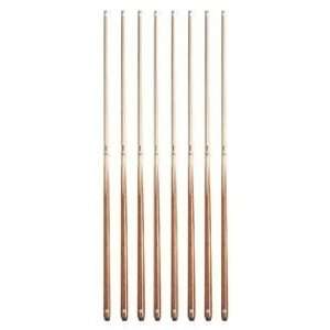  Set of 8 Valley House Bar Pool Cue Sticks Sports 