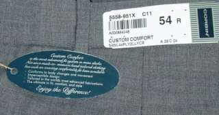 Corbin Custom Comfort Dress Pants WoolBlend Big 54 56  