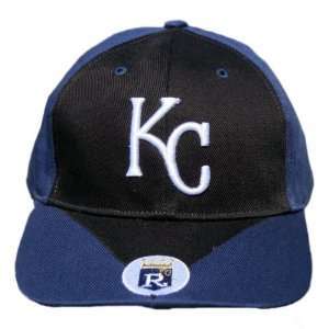 New Kansas City Royals MLB Snapback Classic Hat   Black / Blue  
