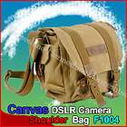 New Canvas Leisure Camera Shoulder Bag F1004 for Canon Sony Nikon DSLR 
