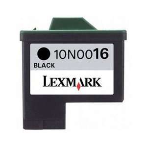  Lexmark NO. 16 STD YLD BLACK INK CARTFOR Z13 Z23 Z25 Z33 Z 