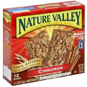 Nature Valley Cinnamon Granola Bars 6 Pack 8.9 oz  Grocery 