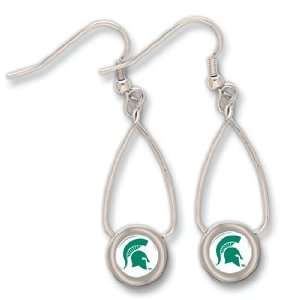  Michigan State Spartans French Hoop Earrings *SALE 