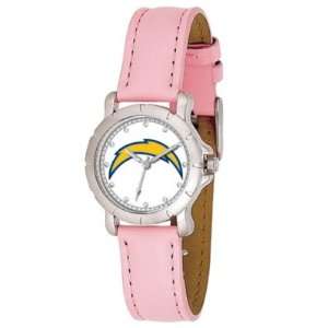 San Diego Chargers Game Time Player Series Pink Strap Ladies NFL Watch 