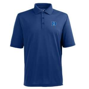  Duke Blue Devils Royal Pique Extra Light Polo Shirt 